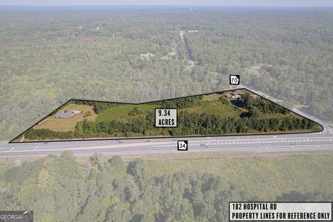 9.2 AC Hwy 34 Bypass @ Hwy 70 (Roscoe Rd) Newnan GA 30263