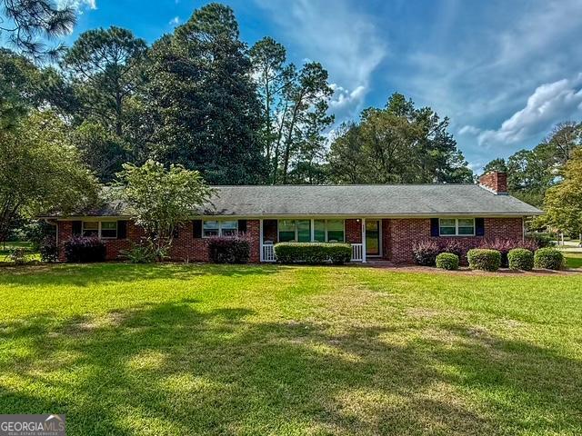 Welcome to this All-brick 4 Bedroom, 2 Bath home on a spacious corner lot with large fenced backyard. Inside you will find a family room with gas burning fireplace, dining room, spacious kitchen with island, and plenty of functional spaces including a mud room, laundry room, and outside utility shed for added convenience. This home blends timeless style with practical features, making it the perfect choice for families, first-time home buyers, or anyone looking for a warm and welcoming place to call home.