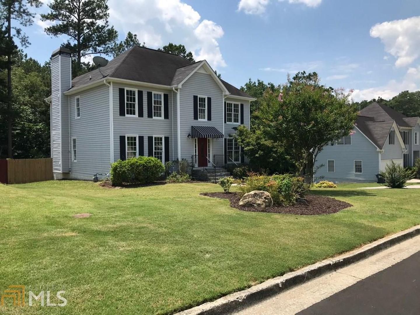 Fantastic 2 story home. 5 br 3.5 bath. Fenced in backyard. Very private with rear deck off kitchen. Interior freshly painted and all wood flooring (LVP). Kitchen with open view to family room. Granite counter tops. Finished basement with full bath.
