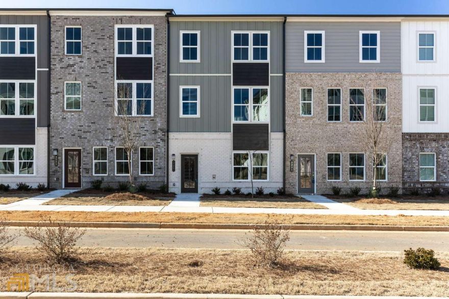 Like-New Townhome is nothing short of LUXURY + BEAUTY - 3-Story above ground Townhome In Sought After School District! Covered Deck, Quartz Countertops, Semi-Custom Finishes. Lower Level Is Great For Entertaining Or Turn Into A 4th Bedroom, Play Area, Office, Work Out Area...Whatever You Need! Oversized Primary Suite With Double Vanities And Amazing Amenities like pool, playground, tennis courts, pickle ball courts, clubhouse and more! Open Concept Living Makes This A Home Worth Staying Awhile. Plenty Of Light flows throughout this beautiful townhome. Don't forget you have a covered balcony on the main level and the most beautiful features throughout! New GE Profile SS appliances with wifi enabling systems! Move-in Ready available Mid December 2024!