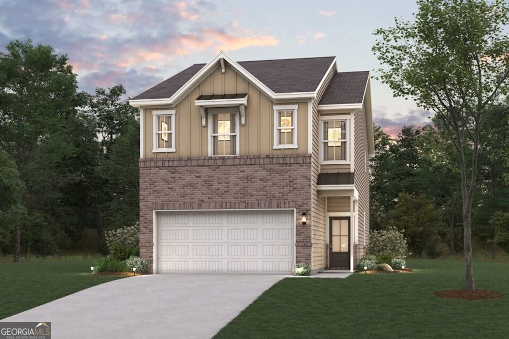 Photo of 1701 HARPER LILY Lane #LOT 61, Lawrenceville, GA 30043 (MLS # 10625071)
