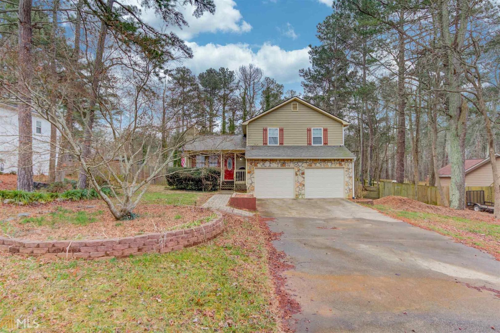 Highly sought after top-rated Buford schools! New garage door and opener, new roof and new deck. Resting on almost 1/2 acre of beautiful tree-lined property, the kids and pets will never run out of private backyard space to play and burn extra energy. Stay cool in the summer months with the above ground swimming pool, featuring 360 pool deck, pool shed, and unlimited opportunities for entertaining friends! Put your mind at ease about those inevitable home repairs, this home comes with a 4 YEAR home warranty!! No HOA