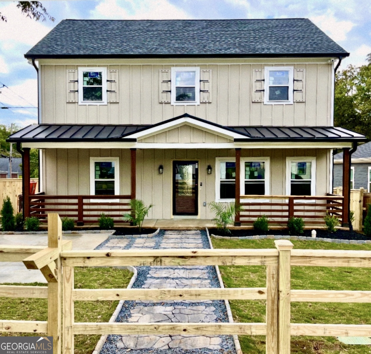 Coming Soon! Introducing this amazing New Construction luxury home in the heart of the Historic Lakewood community. Complete open-concept Smart Home designed with 2 Primary Suites. One conveniently located on the main level and the other one on the second floor. Some of the additional modern interior features are wall to wall Laminate Flooring, stainless steel Kitchen Appliances, Granite countertops, a 60" Linear Fireplace, an ADT Security System and Closet Organizers in all of the bedrooms. The Laundry Room is designed to be fully operational and includes a Sink and Granite countertops. New energy efficient stackable Washer and Dryer are included. The rear Deck is spacious for entertaining and leads to the warm ambiance of a custom Fire Pit. Ring cameras surround the home with front and rear doorbell cameras at the entrances. A 4-zone Irrigation System, an Electric Vehicle Outlet and a Privacy Fence with gates on each side are also included. Located minutes away from delicious dining/shopping, Lakewood Amphitheatre, The Atlanta Beltline and Mercedes Benz stadium. Convenient to Interstates 75/85 & I-20. Must be prequalified to view. Please call David Williams at First Community Morgage, 678-300-5305, for pre-qualification and 100% financing options. Don't miss your opportunity to own this immaculate in-town beauty so mark your calendars to attend the Open House on Saturday, November 8th, from 11:00 am to 2:00 pm!