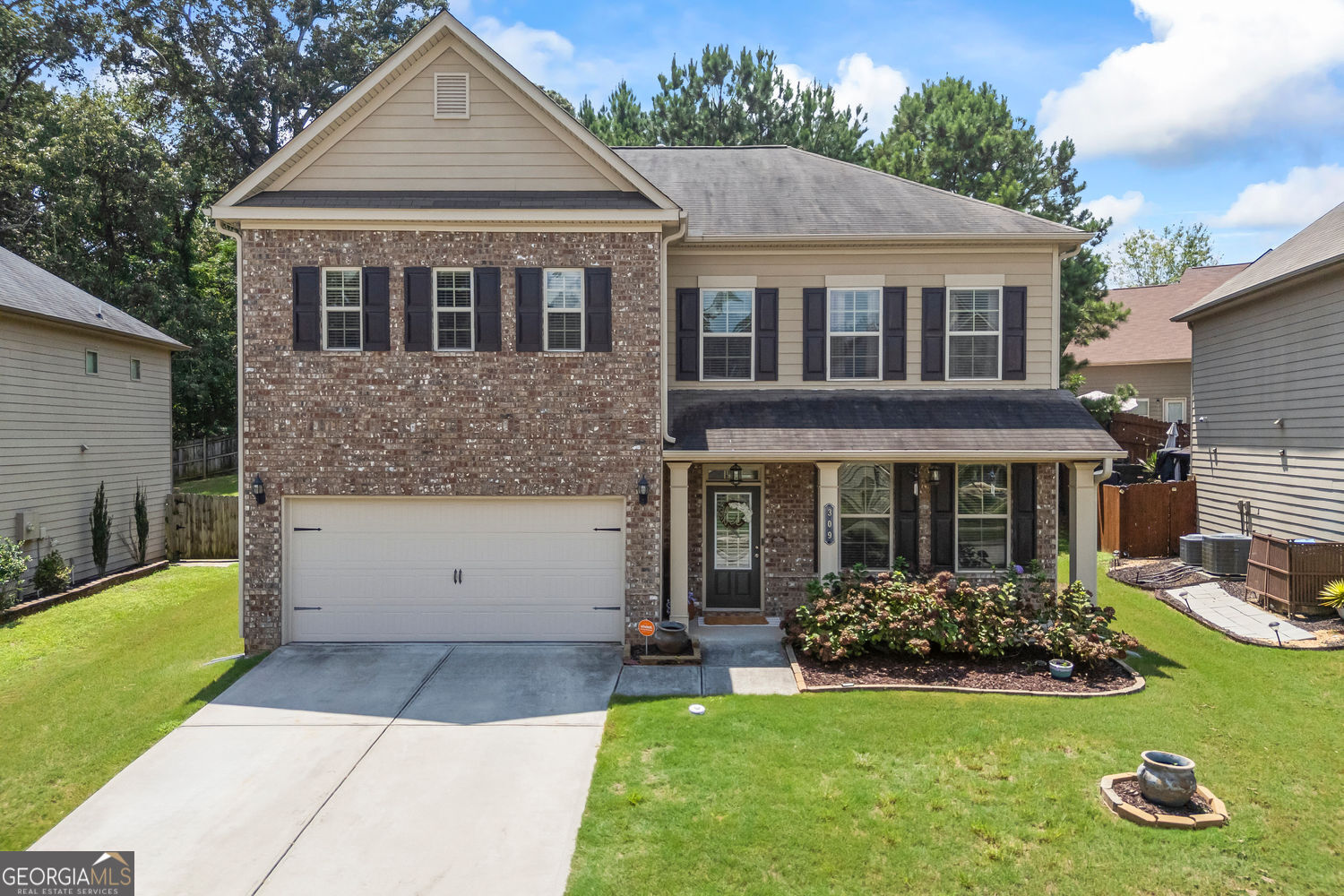 Everything you've been waiting for!! Nestled in the highly sought-after swim/tennis community of Jacobs Farm, this beautifully maintained 4-bedroom, 3-bathroom home offers nearly 2,900 square feet of thoughtfully designed living space. This home features a beautiful open-concept layout featuring a spacious family room with a cozy stone fireplace, a separate dining area, flex room for an office or playroom and of course the stunning kitchen. Don't miss the large bedroom on the main with a full bathroom, amazing for guests. The Chef in your family will LOVE your new kitchen complete with oversized granite island for entertaining! Farmhouse modern gray cabinetry, subway tile backsplash, stainless steel appliances, and plenty of storage. Whether you're hosting guests or enjoying a peaceful morning coffee, this space effortlessly blends function and charm. Upstairs, you will find your oversized primary suite, a true retreat with tray ceilings, a walk-in closet, and a spa-like en-suite bathroom featuring double vanities & INCREDIBLE oversized shower for 2, you will never want to leave! HUGE walk in closets + laundry room off primary! Bonus loft upstairs makes the perfect theatre or rec room!! Two additional bedrooms share a large Jack-and-Jill-style bath with a separate shower/commode, so mornings run smoothly for everyone. Outside, you'll enjoy a low-maintenance backyard with a private patio ideal for grilling or relaxing on warm Georgia evenings. TOP Dacula Schools in Gwinnett County! You are close to EVERYTHING here including; Downtown Lawrenceville, Sugarloaf Mills Mall, Northside Hospital and fabulous shopping & dining within minutes. EASY access to 316/ I-85 for commuters! Buyer closing cost credit available, ask us how!!