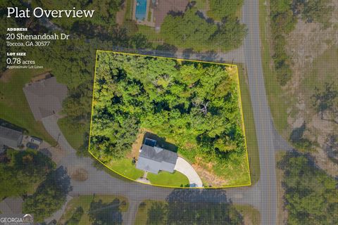 A home in Toccoa