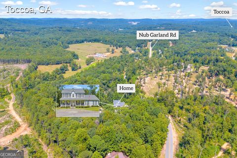 A home in Toccoa