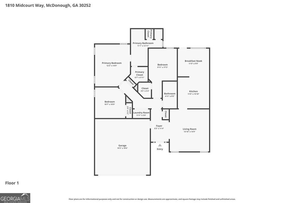 Photo of 1810 Midcourt Way, McDonough, GA 30252 (MLS # 10741917)