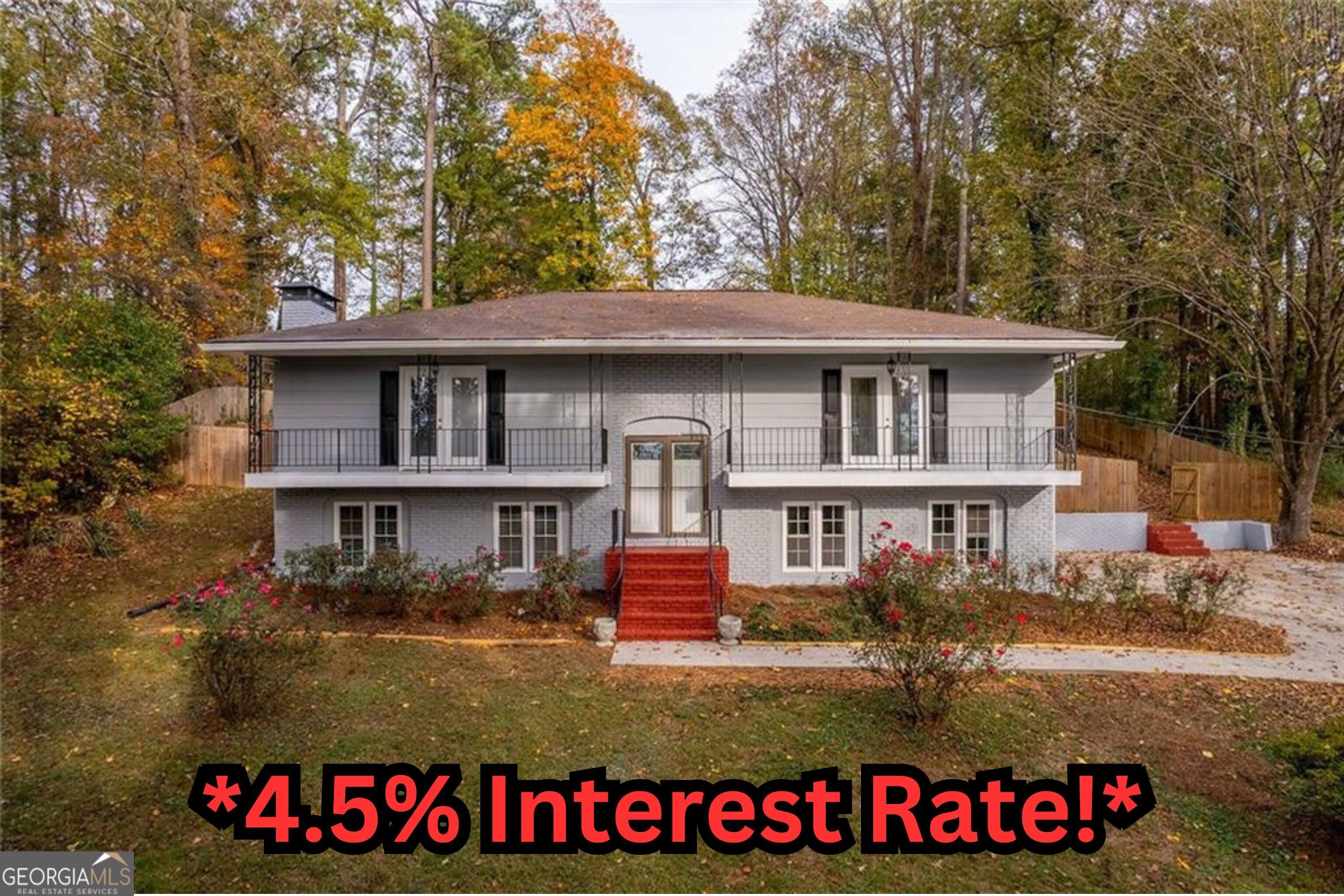 **4.5% Interest Rate Buy-Down & up to $6,500 towards closing costs through preferred lender! Beautifully renovated home on quiet street with no HOA in East Cobb! Major renovation just complete, over $190k of improvements. Large lot, large deck, fenced backyard & storage shed. Close to KSU, Southern Polytechnic, I-75, great public schools, has no HOA and low Cobb county taxes! **Up to $6,500 towards closing costs paid by preferred lender. Seller will pay up to $12,000 for 2-1 Buydown- Must close by 4-30-25. *Owner Financing Also Available.