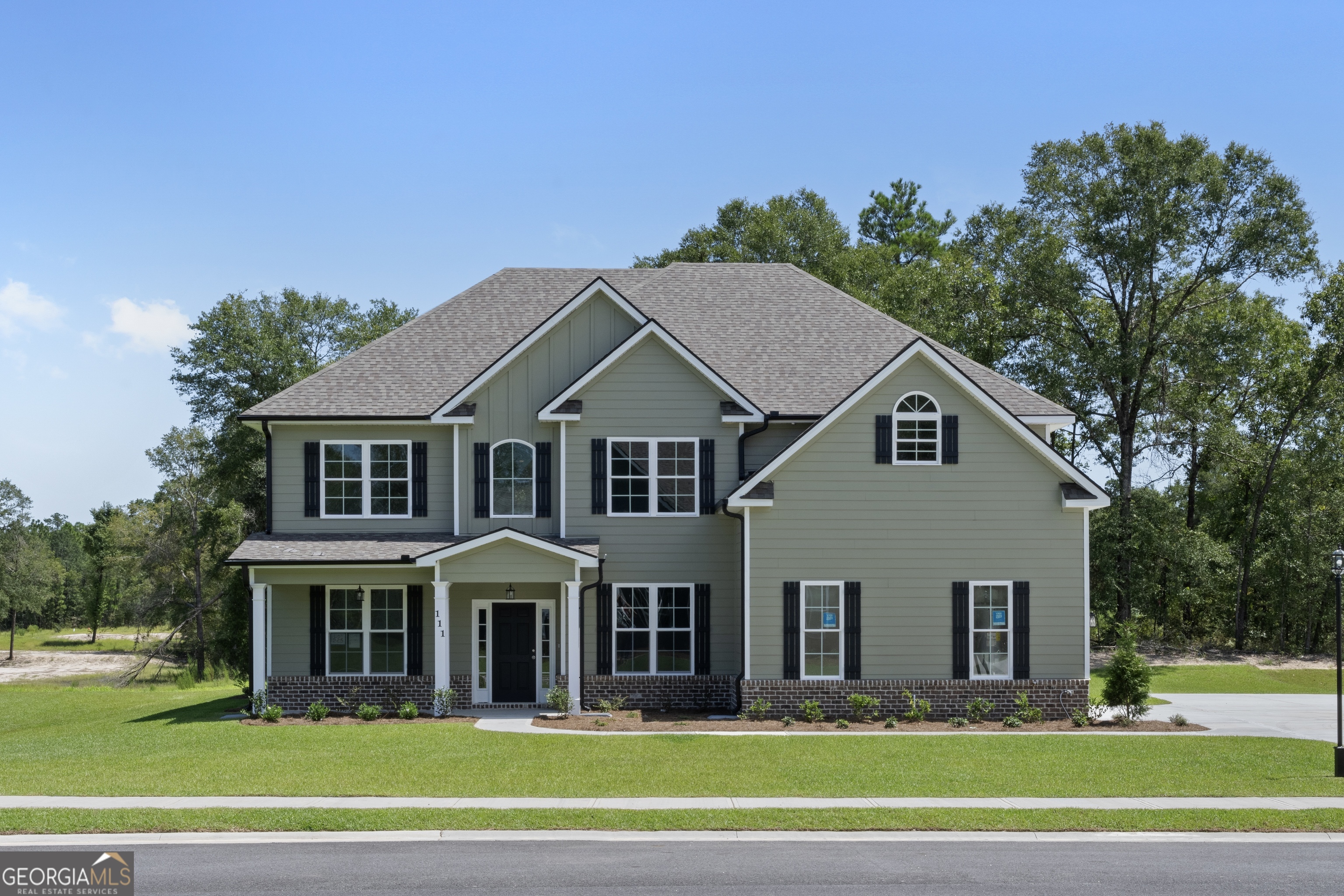 Welcome to your dream home by Faircloth Homes, where elegance meets functionality. As you enter, a grand dining room with a coffered ceiling sets an inviting atmosphere, while a private study offers a quiet retreat. The expansive great room features a cozy fireplace, complemented by a striking staircase. With luxurious LVP flooring throughout the foyer, dining room, and kitchen, this home exudes sophisticated charm. The main level includes a convenient in-law/guest suite, complete with easy access to a hall bath. At the heart of the home, the chef-inspired kitchen boasts an oversized island, granite countertops, a double oven, and a ceramic cooktop-perfect for entertaining. Upstairs, discover four spacious bedrooms, including a deluxe master suite with a sitting area, large shower, soothing garden tub, and dual walk-in closets for a lavish escape. Additional features include a side entry garage, efficient irrigation system, and gutters, offering convenience and peace of mind. This captivating home is more than just a residence; it's a lifestyle waiting to be embraced. Don't miss out!
