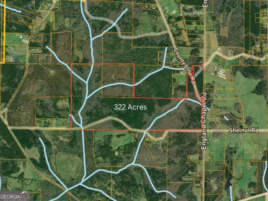 Beautiful 322 Acres, Developer's Dream Site Right Here! Over 4,300SF of Paved Road Frontage. Seller Will Not Subdivide. Acreage is mostly Cleared, Beautiful Creek Runs Through Back Part Of Property.  Call Listing Agent for Further Information on This Treasure Piece!! This Property is 4 Separate Parcels Being Sold as One, Tax Information is a combined total of all 4 Parcels 00090-015 , 00090-016 , 00090-021 , 00090-022. Land is currently in Conservation. Please Call Listing Agent to Schedule Apt for Showing.
