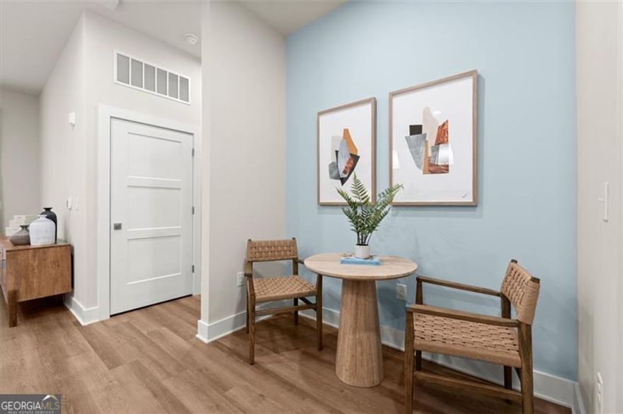 *NOW LEASING* *BRAND NEW CONSTRUCTION* *MOVE-IN SPECIALS* *55+ ACTIVE ADULT COMMUNITY.* Expand your life and start fresh at EVOQ East Cobb. This floor plan features a two bedroom, two bathroom home. Discover the perfect blend of comfort, style, and community at EVOQ East Cobb, a vibrant 55 plus neighborhood designed for active adults and empty nesters ready for a fresh chapter. Nestled in beautiful Marietta, Georgia, this spacious home offers a pet-friendly garden-style setting with luxurious amenities that make every day feel special. Step inside and enjoy thoughtful features like a private balcony, high ceilings, and a full-size front-load washer and dryer, all designed to complement your lifestyle. Whether you are relaxing poolside after a water aerobics class, spending time with neighbors, or simply enjoying quiet moments at home with your furry companion, EVOQ East Cobb is where you can truly thrive. Here you will rediscover passions, explore new interests, and live life on your terms. This is more than just a place to live, this is where you belong. Ready to make your move? Let your next chapter begin at EVOQ East Cobb. Photos are representative of model home, and not actual home. Listing address is actual address of home.