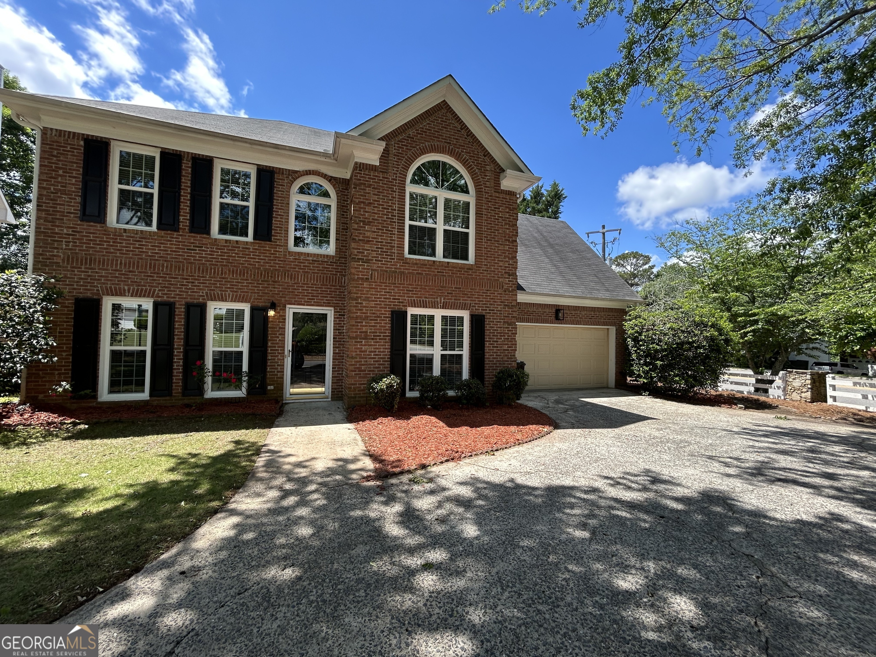 Wonderful brick home just a short drive to Halcyon, GA400, multiple parks, and tons of shopping and restaurants. Tons of natural light in the 2 story former and throughout home. Formal living and dining room. Updated kitchen with soft close cabinetry overlook family room with cozy fireplace. Stunning updated master bathroom with soaking tub and walk in shower. Large level fenced yard and patio to enjoy the outdoors. Sorry, no pets allowed. Excalibur Homes does not advertise on Facebook or Craigslist. Be advised that the sq ft and other features provided may be approximate. Prices and/or availability dates may change without notice. Lease terms 12 months or longer. Application fee is a non-refundable $75 per adult over 18 years of age. One-time $200 Administrative fee due at move-in. Most homes are pet-friendly. Breed restrictions may apply. Rental insurance required.