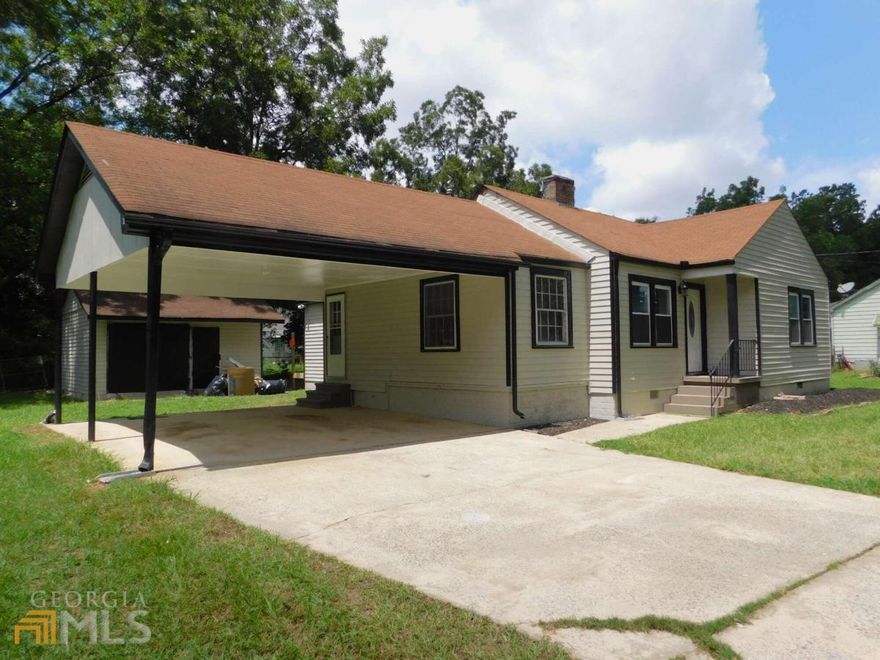 Welcome home to this 3 bedroom 2 bath ranch home. This home is on a large lot with extra storage building out back ready for your next man cave. This home has original hard wood flooring in front area of the home, brand new updated electric fireplace, there is a bonus room that can be used for office or playroom for the kids. The stylist bathrooms have been updated. This quiet neighborhood is new place to call home. GO SHOW