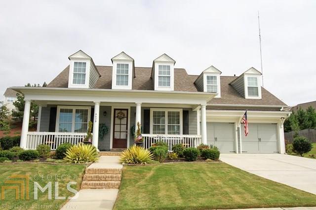 Better than new w/Tons of Upgrades!Master Main Suite plus 2nd Bedroom on main w/full bath! Perfect office!Wonderful Kitchen open to 2-sty family room w/ Fireplace/built-ins. One will love this Kitchen, Working Island, granite and upgraded cabinetry and two pantries! Living room w/wall of custom cabinets! Oversized Bright and Cherry Breakfast area over looking private fenced backyard. Upper level offers Huge bonus room and private bedroom suite which both access full bath. Extensive landscaping enhances both front and back yards.Home is available for immediate occupancy.