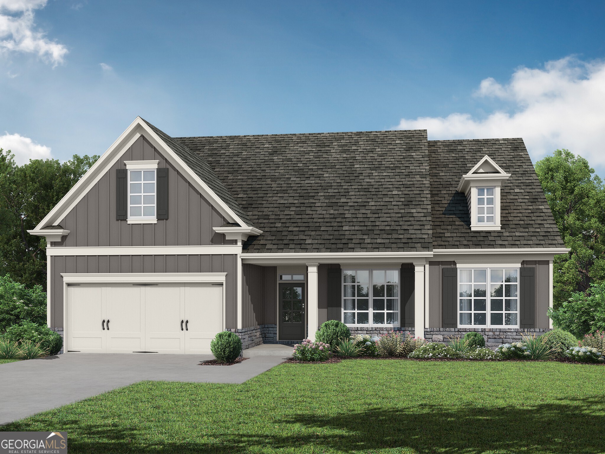The Blackburn plan built by My Home Communities! This beautiful 4-bed, 3-bath ranch on a private 0.95-acre cul-de-sac homesite in Winder offers the perfect mix of comfort and convenience, just minutes to Athens with easy access to US-29. Enjoy an open-concept layout with quartz countertops, LVP flooring, stainless steel appliances, 36" soft-close cabinets, and more throughout the main level. The spacious primary suite features a double-tray ceiling, tiled shower, linen closet, dual vanity, and large walk-in closet. Two secondary bedrooms, a full bath, and a laundry room are also on the main floor, while the upstairs bonus room/4th bedroom includes its own full bath, perfect for guests or a flex space. Estimated completion December 2025/January 2026. Contact us TODAY to learn about our Rates Starting as Low as 1.99%* with use of Seller's Preferred Lender! *Secondary photos and Matterport tour are an example of the floor plan and not of the actual listing*
