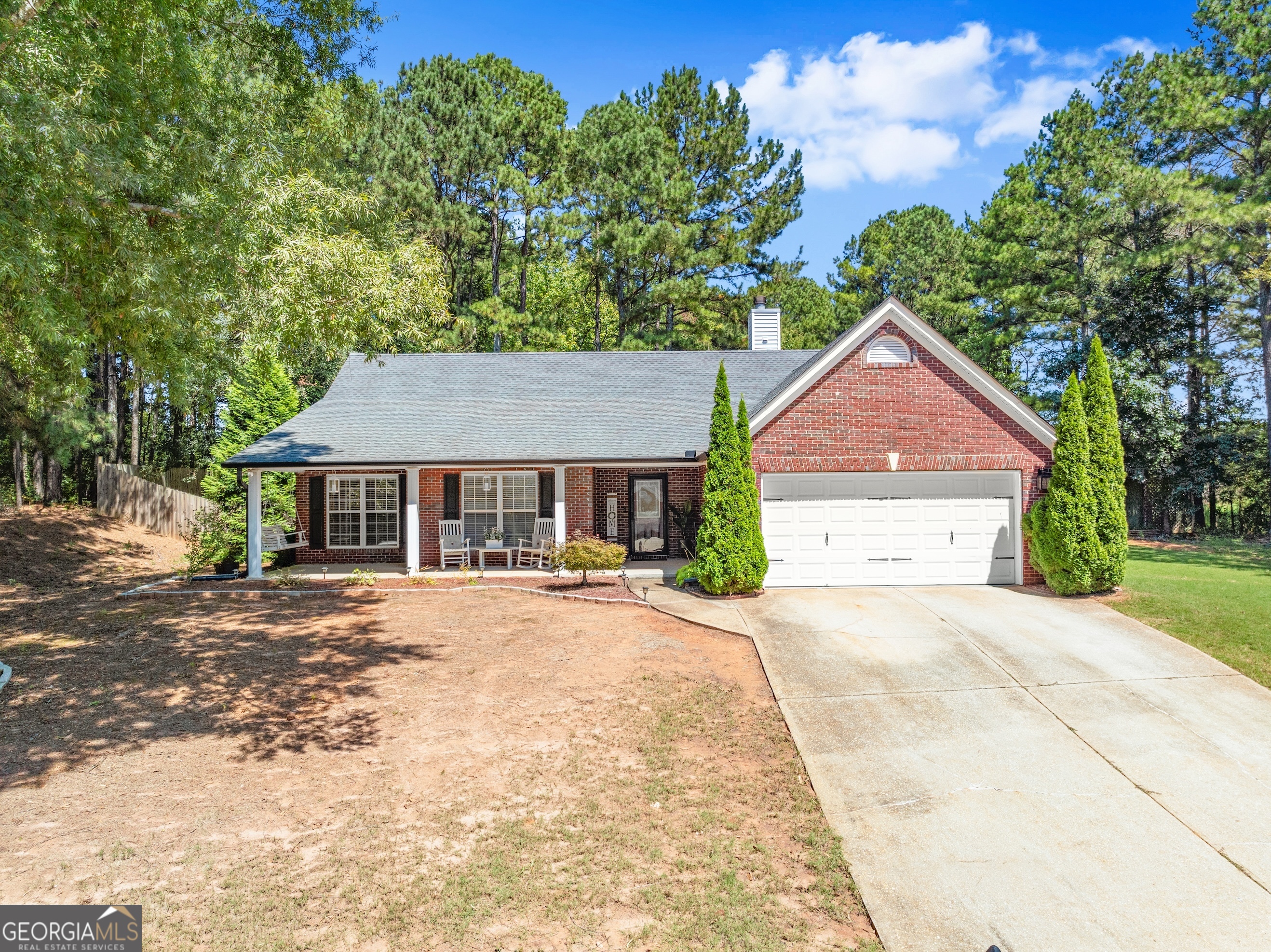 Beautifully Renovated Four-Sided Brick Ranch Situated On A Spacious, Non-Hoa 0.94-Acre Lot In The Rapidly Growing Braselton Area. This Charming Home Blends Modern Upgrades With Timeless Country Appeal, Offering Three Spacious Bedrooms, Two Fully Renovated Bathrooms, And A Beautiful, Large, Inviting Front Porch Perfect For Morning Coffee Or Evening Relaxation. Inside, You'll Find An Open And Airy Layout Featuring An Inviting Living Room With A Stunning Fireplace, A Dedicated Dining Area, A Cozy Breakfast Nook, And A Chef's Kitchen Complete With Elegant Cabinetry, Stainless Steel Appliances, And Granite Countertops. Brand-New Luxury Vinyl Plank Flooring Flows Seamlessly Throughout The Home. The Serene Backyard Is Perfect For Children, Family Gatherings, Or Quiet Evenings On The Patio, With A Convenient Storage Shed For Tools And Plenty Of Space For Rv Or Boat Parking. Ideally Located Just Minutes From Top-Rated Schools, Popular Restaurants, And Shopping, This Home Offers The Perfect Blend Of Comfort, Style, And Convenience-Don't Miss Your Chance To Make It Your Home!
