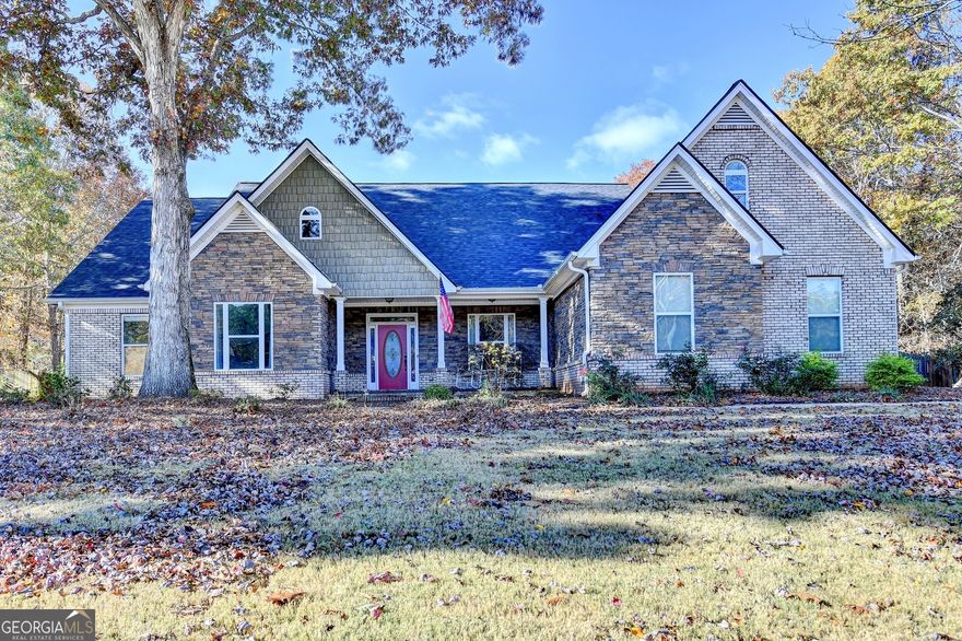 Welcome to this meticulously maintained 5 bedroom, 3 full bath ranch-style home that is minutes to downtown Monroe! Open concept floor plan, the spacious eat in kitchen has double ovens! Come enjoy your new living room with custom built ins and beautiful fireplace for warm cozy winter nights! The large primary bedroom features dual closets, large vanity and plenty of room to relax. One of the additional bedrooms has its own en suite bathroom making it perfect for guests or extended family. There is a bonus bedroom over the garage that would be great for a teen space, home office, or playroom. Enjoy year-round outdoor living on the covered entertaining patio complete with a hot tub gazebo, and a brand-new privacy fence enclosing a generous backyard. A large storage shed provides extra space for tools and equipment. The home features a whole home water purification system! The septic has been inspected and pumped, chimney inspected and swept (ready for your winter fires), HVAC serviced, you name it they have done it! This home is located in the beautiful community of Smokerise at Mountain Creek. Close to Highway 78, shopping, and top-rated schools including an award-winning school for children with special needs, The Bridge. This home combines comfort, convenience, and functionality. Don't miss your chance to own this move in ready gem, schedule your showing today!