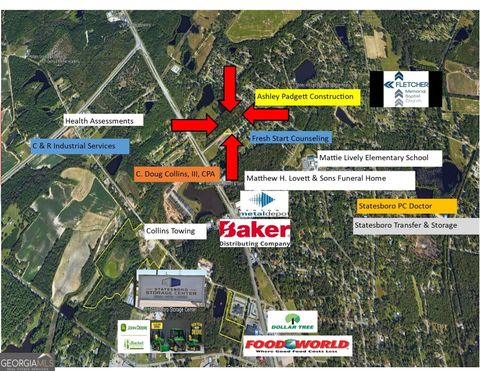LOT 9 & 10 Myrtle Crossing DR Statesboro GA 30458