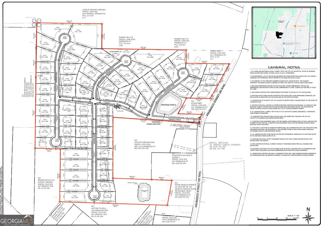 Photo of 80912 Probasco Street N #LOT 1 &amp; 2: 31.93 AC, La Fayette, GA 30728 (MLS # 10696969)
