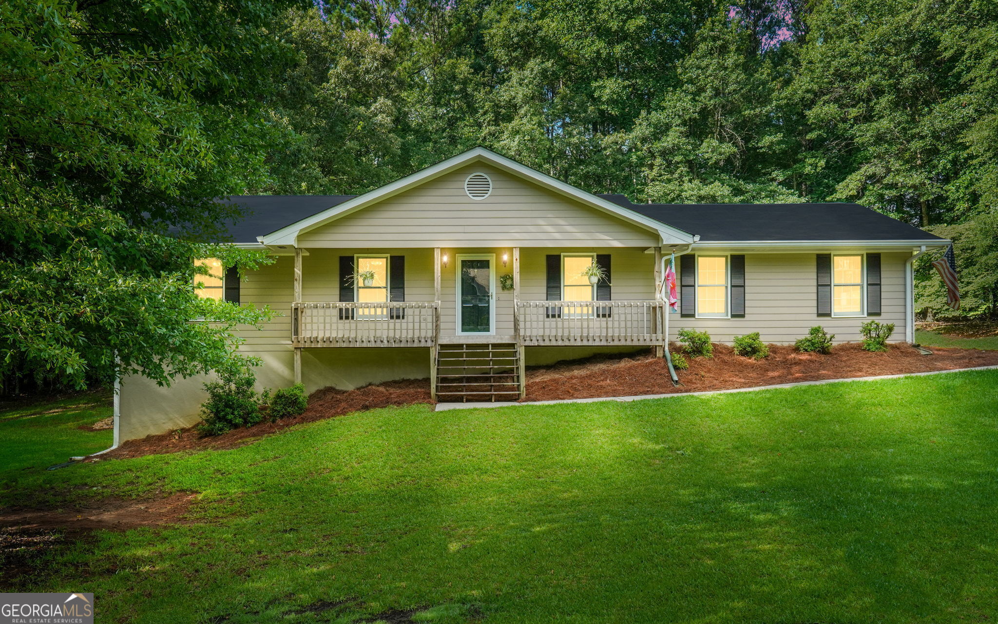 Turn Your Dream Into An Address!!! This One-Owner 3-bedroom, 3 bathroom ranch on a Full partially finished basement, on an over 1-acre expansive lot with mature trees, and an in-ground pool in a well-seasoned neighborhood in the Whitewater School District, just said to you, "Exhale, you're home." From the rocking chair front porch, a charming introduction to the home, you're offered a tranquil spot to pause and appreciate the natural surroundings. Meander inside and you'll find a widely apportioned foyer with direct access to either formal dining to your immediate right or carry on through to the large family room with the cathedral ceiling, crowned with a striking wood beam and cozy brick fireplace. Enjoy morning coffee in the eat-in kitchen or evening meal prepping overlooking the back yard and sparkling in-ground pool. Then wind your way down the hall and you'll find 2 spacious secondary bedrooms, a full bath and a roomy Owner's suite complete with a sizeable bathroom that invites you to unwind in either the soaking tub or separate shower. Stroll your way down to the basement that already has a full bathroom and two finished rooms and presents endless opportunities for additional bedrooms, an in-law suite or game room! Whether you're seeking a tranquil suburban haven or a place to build cherished memories, this home is a dream canvas for the interior decorator and designer in you. Come home today and STAY!!