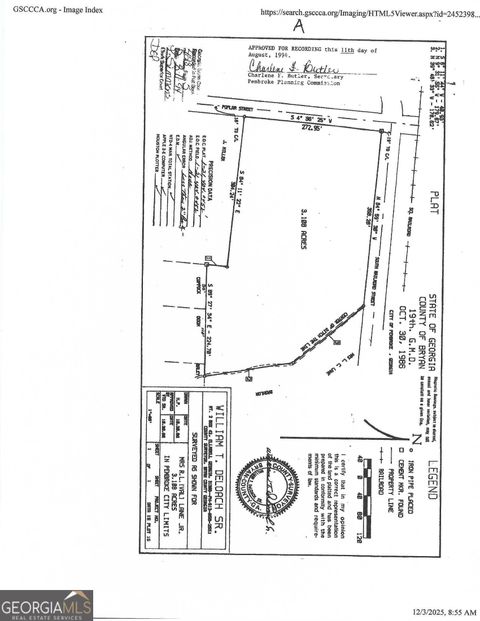 Photo of 411 W Railroad Street, Pembroke, GA 31321 (MLS # 10657804)