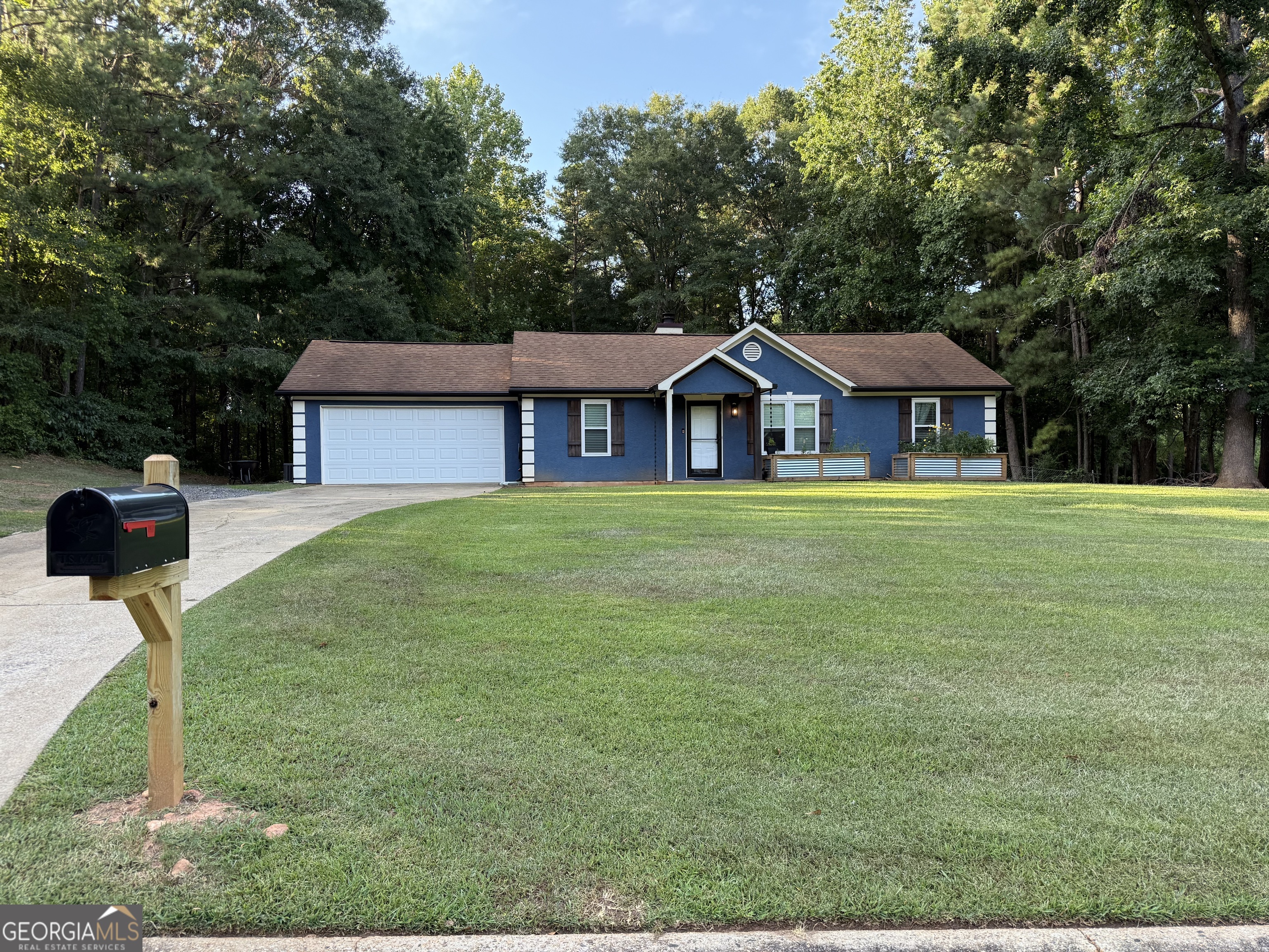 Charming 3BR/2BA starter Home with Modern Updates & Spacious 25x40 work shop with concrete floor and its own electrical! Welcome to your perfect first home! This beautifully maintained 3-bedroom, 2-bathroom residence offers comfort, style, and essential upgrades in all the right places. Kitchen offers stainless appliances, granite countertops, updated laundry area with shelving, additional pantry space added. Recently painted throughout, this home feels bright and welcoming from the moment you step inside. Enjoy peace of mind with newer energy-efficient windows (replaced 2021) and a new HVAC system ( replaced 2023) , ensuring year-round comfort and efficiency, and brand new gutters installed this year!!The updated master bathroom provides a sleek, modern touch. The Master closet has newly installed shelves that add a touch of rustic style. Barn doors have been added to replace regular doors adding charm to the master bedroom. A standout feature of this property is the large detached workshop-perfect for hobbyists, DIY projects, storage, or even a small business setup. Whether you're into woodworking, crafting, or want extra space for tools and toys, this workshop has the room you need. Enjoy your evenings on a recently added covered back porch that extends the length of the entire home. The layout is both functional and cozy, ideal for families, couples, or anyone looking to invest in homeownership. A spacious fenced in backyard adds to the home's versatility, offering plenty of room for gatherings, pets, or play. One road subdivision with NO HOA. Seller offering $5,000 towards closing costs!