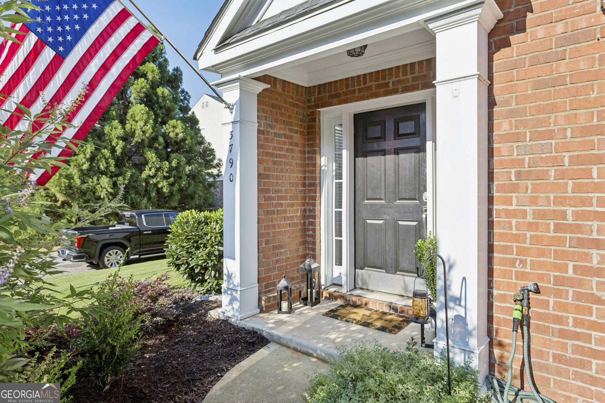 Welcome to this beautifully maintained end-unit townhome tucked in the desirable, gated Chattahoochee Bluffs community. Offering the perfect blend of privacy, natural light, and convenience, this home is just minutes from The Battery/Truist Park, top dining, shopping, and trails to the Chattahoochee River. Inside, the open-concept main level is designed for today's lifestyle, featuring a fireside family room, defined dining area, and a generous kitchen with a breakfast bar and sightlines to both the living room and the oversized back deck-perfect for entertaining or enjoying quiet mornings. Upstairs, you'll find two ensuite bedrooms with walk-in closets, including a vaulted primary suite with abundant windows that flood the space with natural light. The finished terrace level provides a versatile flex room-ideal as a media room, office, gym, or guest retreat-with access to a private patio. It's also plumbed and ready for a full bathroom addition, offering even more flexibility. New roof and a whole-home water filtration system, this home is turnkey. Community amenities elevate the lifestyle with a resort-style pool, fitness center, clubhouse, nature trails, and secure gated entry. The HOA meticulously maintains the exterior and grounds, providing peace of mind and a true low-maintenance lifestyle. Unbeatable access to I-75, I-285, Vinings, Buckhead, and Midtown.