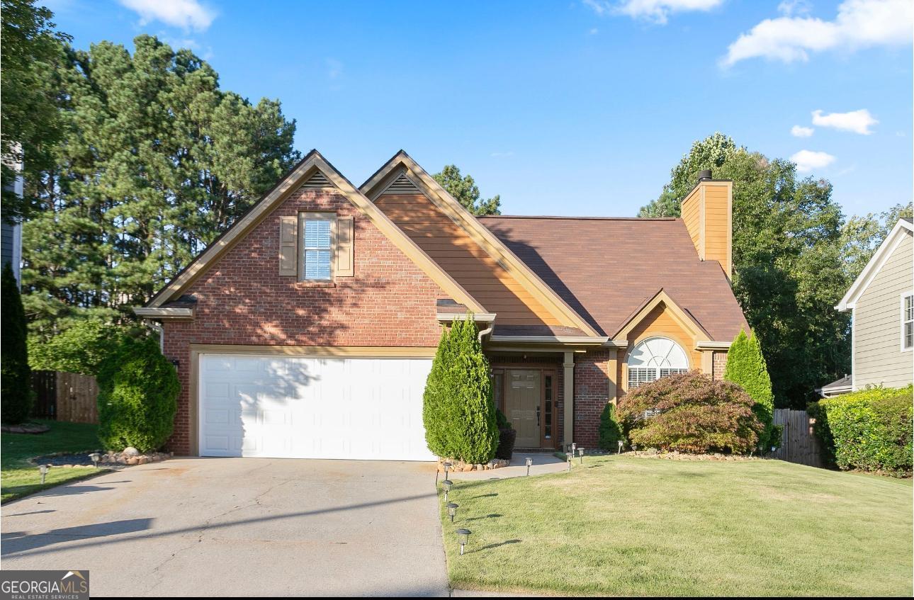 Charming Marietta Cul-de-Sac Gem! Minutes from The Battery and downtown Atlanta, this beautifully updated 3-bed, 2.5-bath home features a master on the main with a walk-in closet, new dual vanities with marble countertops, a freshly painted jacuzzi, and a separate shower. The home boasts a new roof, luxury LED lighting throughout, and a remodeled kitchen with grey cabinets, quartz countertops, and nearly new Whirlpool stainless appliances (refrigerator, dishwasher, stove, and microwave included). The versatile bonus room can serve as an office, game room, or loft space. Upstairs features new LVP flooring, hardwood stairs, and luxury fans in each bedroom, and an newly installed split A/C in the attic loft. The central HVAC system, ductwork, and furnace are all brand new. The living room includes a brick fireplace with an optional gas valve. Outside, you'll find a fully fenced backyard with a programmable irrigation system and professional landscaping. Plus, the home includes a two-car garage and is situated in a private cul-de-sac for extra privacy. Move-in ready and absolutely stunning-schedule your showing today!