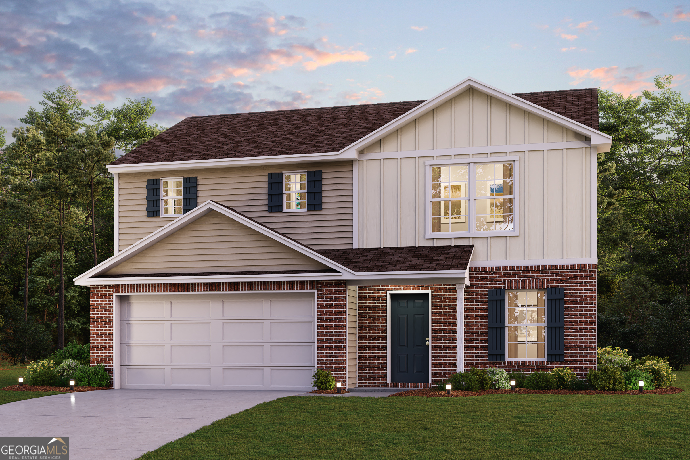 "Be charmed by this new construction home in the vibrant Liberty Heights! The Dupont Plan is a new 2-story home with an open layout that seamlessly connects the Living, Dining, and Kitchen areas, perfect for modern living. The chef's kitchen features cabinetry, granite countertops and stainless steel appliances, including a smooth-top range, microwave hood, and dishwasher. This thoughtful layout offers a spacious bedroom and full bathroom on the first floor. The second floor houses the serene primary suite with a ensuite bath, dual vanity sinks, and an expansive walk-in closet. Two additional bedrooms share a stylish full bathroom with a Loft Space ideal for a home office or relaxation area. A walk-in Laundry room and energy-efficient Low E insulated dual pane windows add practicality. This home also features a 2 car garage. A 1-year limited home warranty provides peace of mind. "