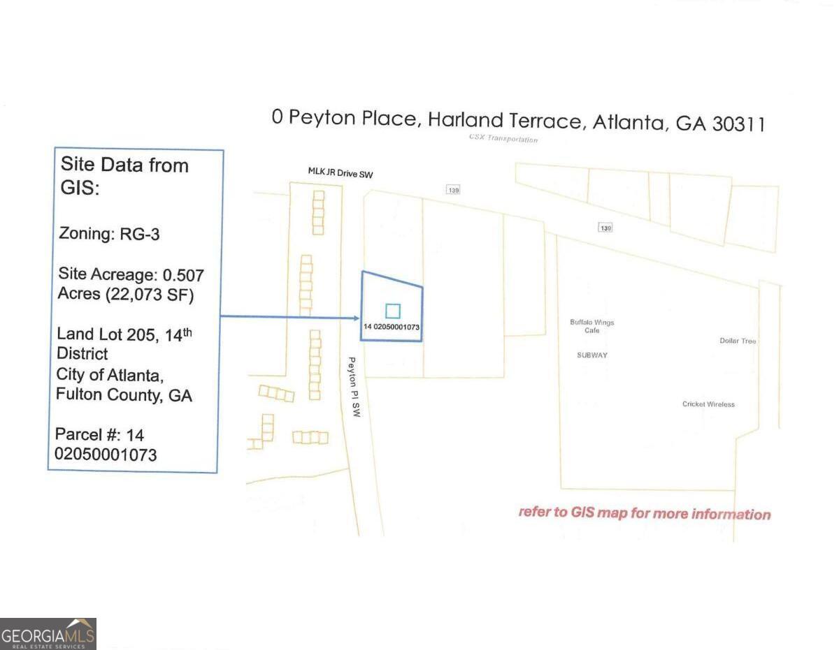 Location, location, location. This ready to build multifamily land zoned RG-3 is ready for permits and construction. No demolition required. No rezoning required. Fully entitled for up to 16 multifamily units. There are multifamily properties on same block and nearby. Less than .5 miles to I-20, 6 miles to downtown Atlanta, 13 miles to Hartsfield Jackson Airport. Ideal for build-to-rent, workforce housing, or garden-style apartments. Excellent infill location with strong access to employment, retail, and transit.
