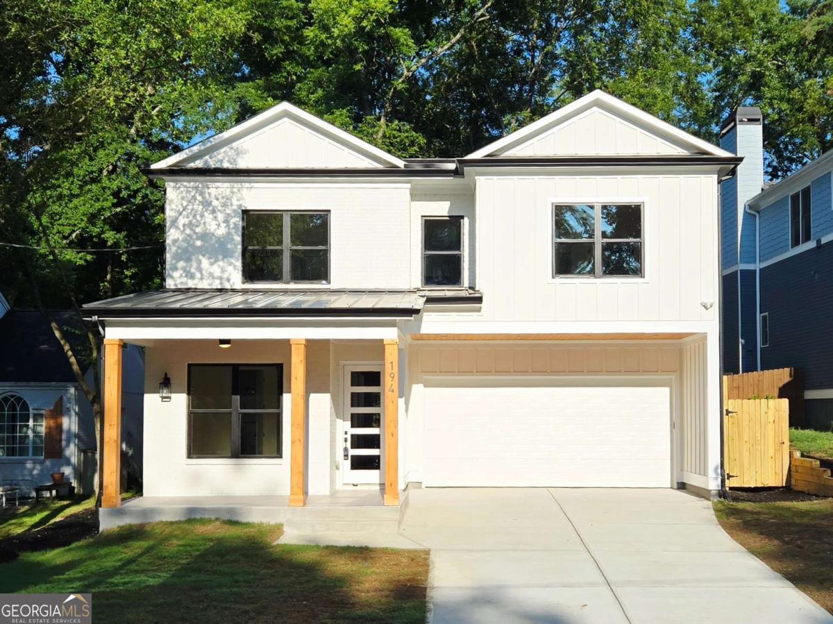 DON'T MISS THIS AMAZING NEW CONSTRUCTION HOME, at the most Popular and Historic Street of Kirkwood's, Seize your chance to be part of Atlanta's next great success. 2 Stories with over 3600 SQF, 4 Bedrooms full Suites, plus 1/2 guest Bathroom on main level, with attached 2 Wide car garage, and amazing big back yard fits for any entertainment. Stunning open living spaces punctuated by clean open design, coffered Ceilings and Custom Accent walls, Floors are real White Oak hardwood and Visual Comfort lighting. First floor office or Flax room, 1 Full bedroom suite including full bathroom. enormous chef's kitchen with large island that could accommodate a cooking class! Professional appliances, white Contemporary cabinetry with Black Island Design. Dining Room open to kitchen and Living Room with Wine Bar, Huge Living Room as entertainment area. Second floor with wide stairs and hallway, Amazing Big Additional Living room, large Bedrooms Suites, Huge Master Suite with dual shower, and separate soaking tub, 2 big Closet Rooms. Laundry Room on second level. Minutes to I-20, restaurants, shopping, Downtown Kirkwood, 2nd Ave & Hosea L Williams are just a few blocks away. Downtown Decatur, East Lake, Oakhurst Village, Marta and Many more.