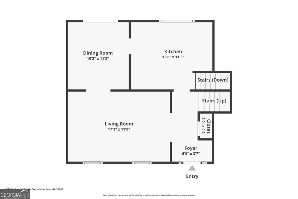 Photo of 1423 Cedar Heights Drive, Stone Mountain, GA 30083 (MLS # 10679134)
