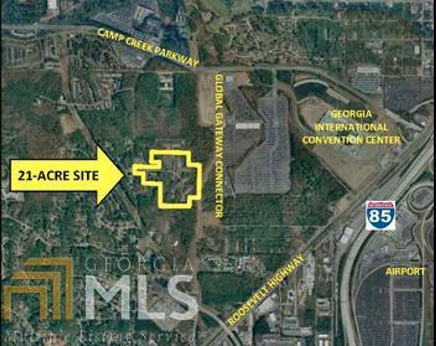 This huge 21.6 acre property is only 3 miles away from the Hartsfield-Jackson airport. The property is zoned Office-Professional allowing for hotel, office, retail, restaurant and medical use. The seller feels strongly that this will be a great property for airport parking. This property is located in the Historic College Park. For more information on this area, check out http://www.360collegepark.com. Property also lies in an Opportunity Zone. The Opportunity Zones program is a new investment vehicle designed by Congress to provide a tax incentive for investors. Investors can re-invest their unrealized capital gains into Opportunity Funds that encourage long-term investments in low-income communities nationwide. For more information please visit www.irs.gov. Buyers should do their own due diligence to determine if zoning permits. Contact us today for more information on this great property!