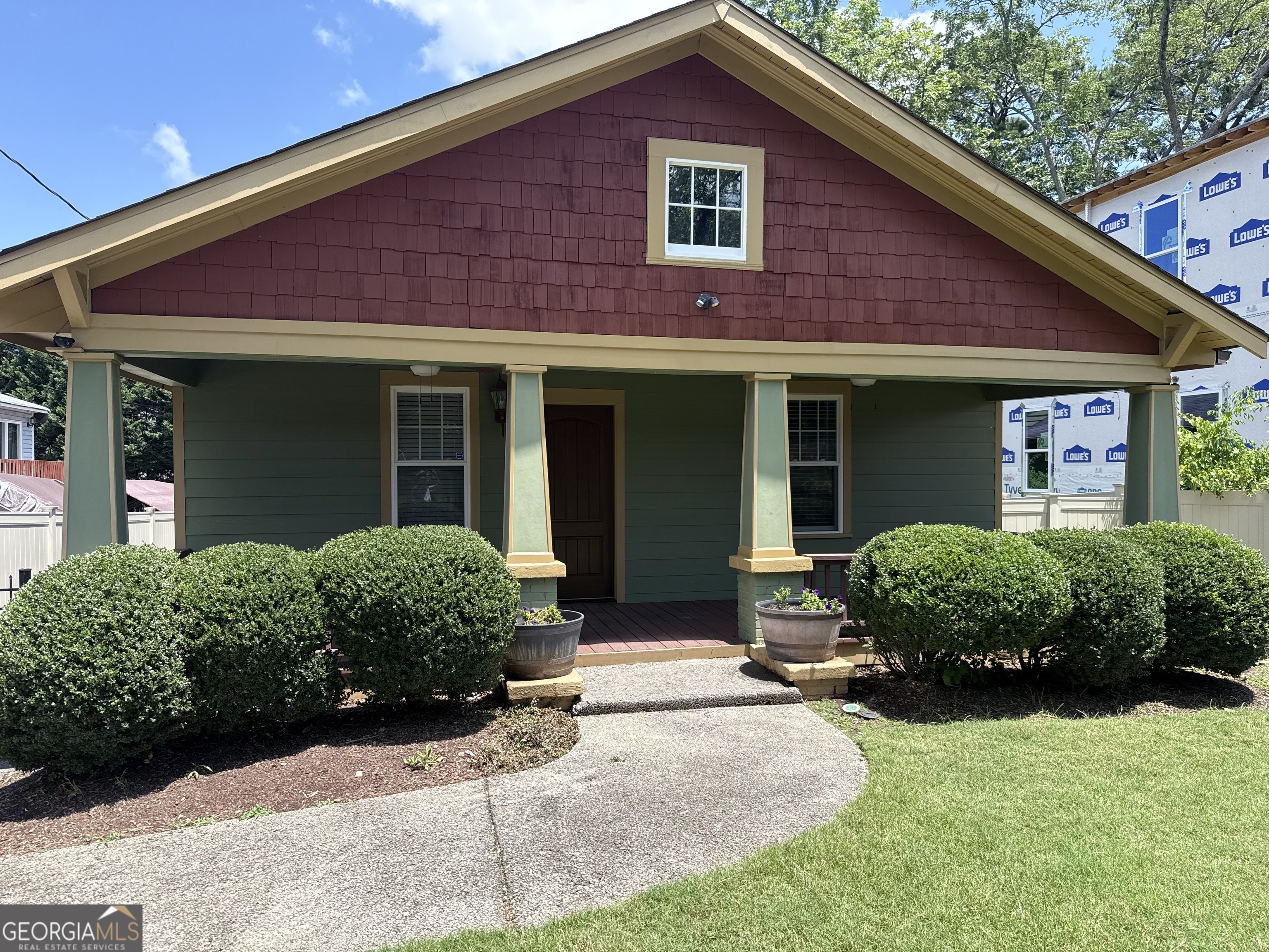 Charming and beautifully renovated spacious home in Historic College Park, just across Woodward Academy campus. You are welcomed by a gracious front porch. Gleaming hardwood floors throughout, fresh new paint, loads of windows with nature light are just a few of the many features. A gourmet kitchen with island, gas cooking, stainless steel appliances, wood cabinets and nice pantries; In addition to the huge primary suite which features a spacious bathroom with double vanities, shower and a large walk-in closet, the other rooms well appointed, one of which has very good size and its private ensuite bathroom with double vanity and can be a 2nd master suit. The laundry room has a window, built in cabinets, and counter space for folding clothes. This home has double pane windows, hardiplank sidings, oversized 2 car garage, storage in the backyard, fenced with gate & more! It is situated at the best location with a spanning view of the green space (Parade Field) and Woodward Academy campus. It is close to the airport, highways, golf course, parks, shopping, playgrounds & more. Make this one your sweet home!