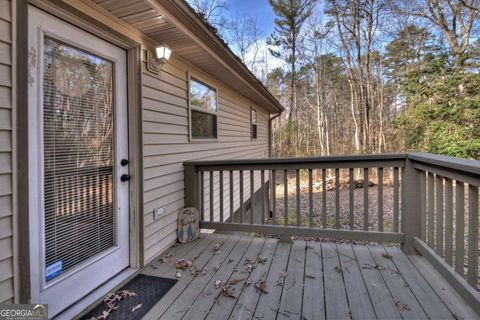 A home in Ellijay