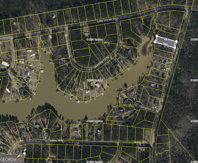 Seize this opportunity to build your dream home in the Scenic Lake subdivision of Lake Sinclair. This half-acre, level lot offers the ideal blend of privacy and tranquility a lake community offers. While it lacks direct lake access, a convenient boat ramp is nearby for neighborhood use. The property is easily accessible via paved roads.