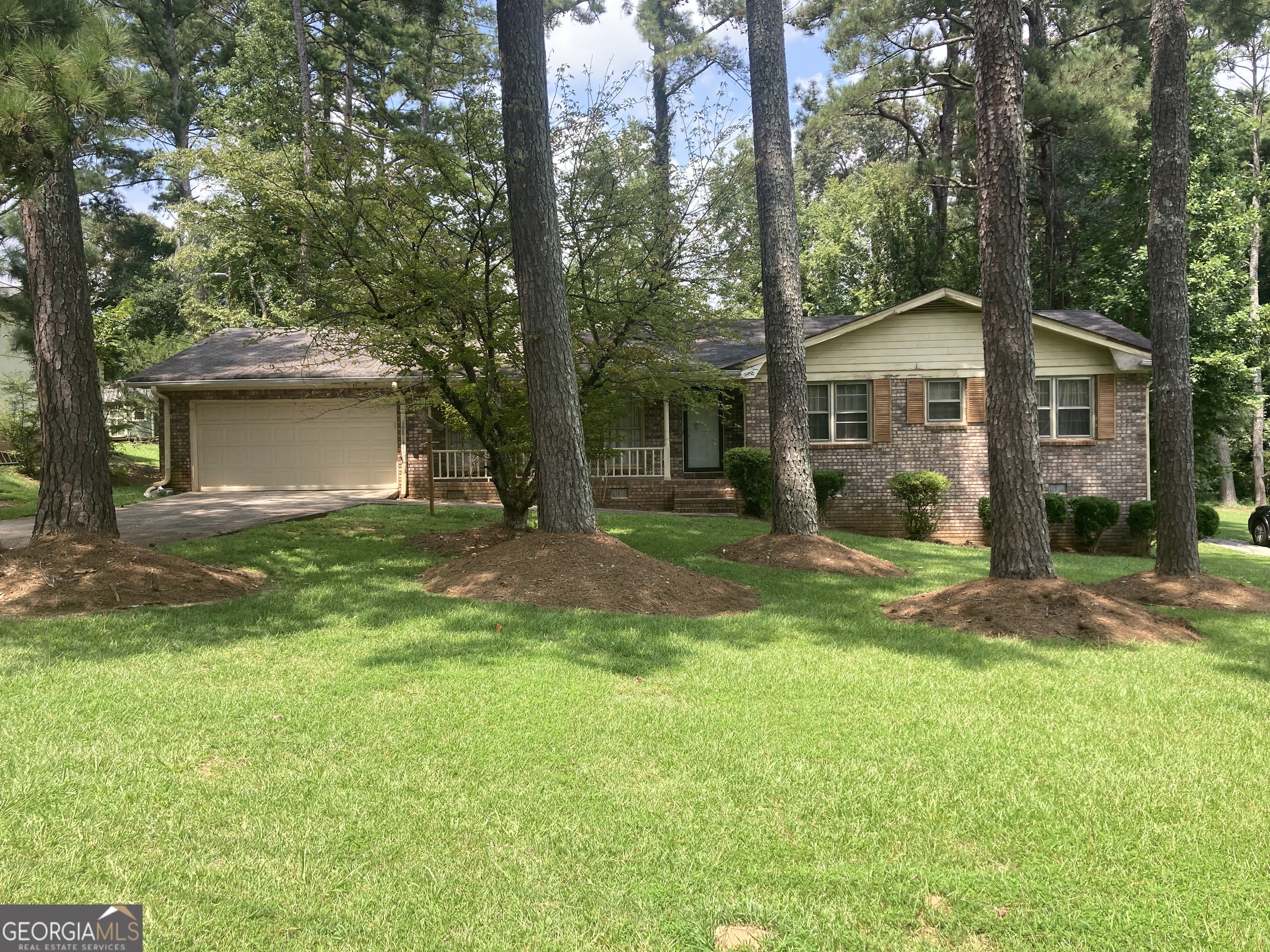 Here's your opportunity for a great property at an affordable price! Four sided brick ranch home on nearly half an acre lot ready for primary home buyers and investors alike. This home features 3 bedrooms and 2 full baths. Other features include an eat in kitchen, formal living room and dining room combo, family room, and a nice laundry room that could double as a pantry as well. New deck constructed in rear of home for your enjoyment. Beautiful spacious backyard could be perfect for family gatherings or for your peace and tranquility. With your creative added touch, this could be a gem ready for you. Property to be sold As-is, no disclosures. Won't last long.