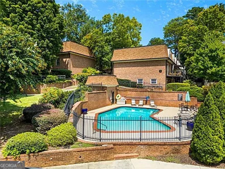 Elegant Townhome in a Private Cooperative Community    Experience the charm of refined, maintenance-free living in this beautifully renovated townhome, nestled in a quiet, wooded enclave just minutes from Emory University, Midtown, Lenox Square, and Phipps Plaza. Enjoy the convenience of walking to upscale shopping, dining, Publix, and a luxury cinema.    This residence is part of a cooperative (co-op) community, meaning you purchase shares in the cooperative corporation that owns the property and the exclusive right to occupy this unit. This is not a traditional real estate purchase- there is no deed and typically no mortgage. Instead, buyers pay a purchase fee and must be approved by the co-op board.    Important Note: If you plan to finance your purchase, please confirm that your lender supports cooperative ownership structures, as not all do.    The monthly HOA fee covers:    All property taxes  Building insurance  Water, gas, sewer, and trash  Exterior maintenance, including the roof, gutters, HVAC, furnace, water heater, and mechanical systems  Inside, the home is fully remodeled and move-in ready. The open-concept kitchen features elegant white cabinetry and stainless steel appliances, flowing into a spacious family room with French doors that open to a private garden patio.    Upstairs, both the primary suite and secondary bedroom offer en-suite baths and generous closet space. A first-floor laundry room adds convenience, and a full bath is on the first floor.    Additional highlights:    New roof and gutters (2 years old)  Whole-building generator for automatic backup power  Community pool  Secluded, peaceful setting- yet close to everything  This is a rare opportunity to enjoy the benefits of cooperative living in a truly special location.