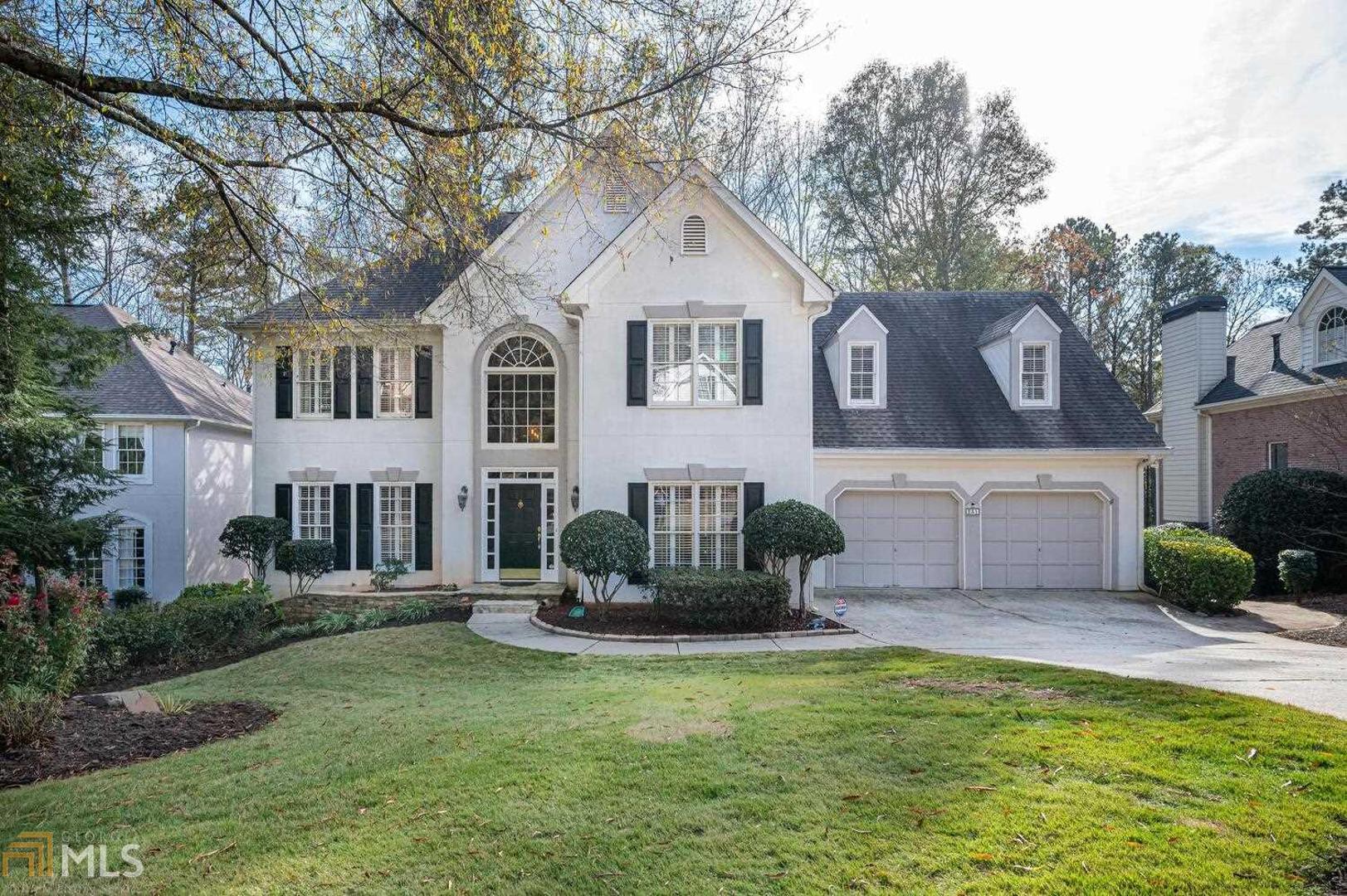 Hardcoat Stucco! Your Home For The Holidays Is Here! Super Ready For You To Move In Immediately. Nestled In A Quaint Neighborhood In The Heart Of Alpharetta. Tons Of Light Welcome You As You Walk Into The 2 Story Foyer. Elegant Family Room Featuring Warm Fireplace And Lots Of Windows. Chef's Kitchen Boasting Granite Counters, Stainless Steel Appliances And Enlarged Pantry. Breakfast Area Can Double As A Sunroom Overlooking A Wooded Private Backyard. Master Suite On Second Level Is Expansive And Feature A Spa Like Master Tub With Stand Alone Tub, Separate Tiled Shower, Double Vanity, All New Light Fixtures, And The Best Walk In Closet Already Set Up As His & Hers With California Closets. 3 Spacious Secondary Bedrooms With 2 Additional Bathrooms. Finished Terrace Level Has A Recreation Room With Its Own Luxurious Bar Area - Awesome For Entertaining. Dedicated Office Space, In Law Suite With A New Completed Full Bathroom, Spacious Storage Area. Secondary Deck From The Terrace Level Offers Additional Area For Relaxation. Backyard Is Truly Amazing With Mature Trees And Built Firepit. Swim/Tennis/Clubhouse Neighborhood With Close Proximity To Hwy 400, Avalon And Its Glorious Shopping & Restaurants, Greenway And Much More. Award Winning Schools- Creek View Elementary, Webb Bridge Middle School(Which You Could Walk To), Alpharetta High.
