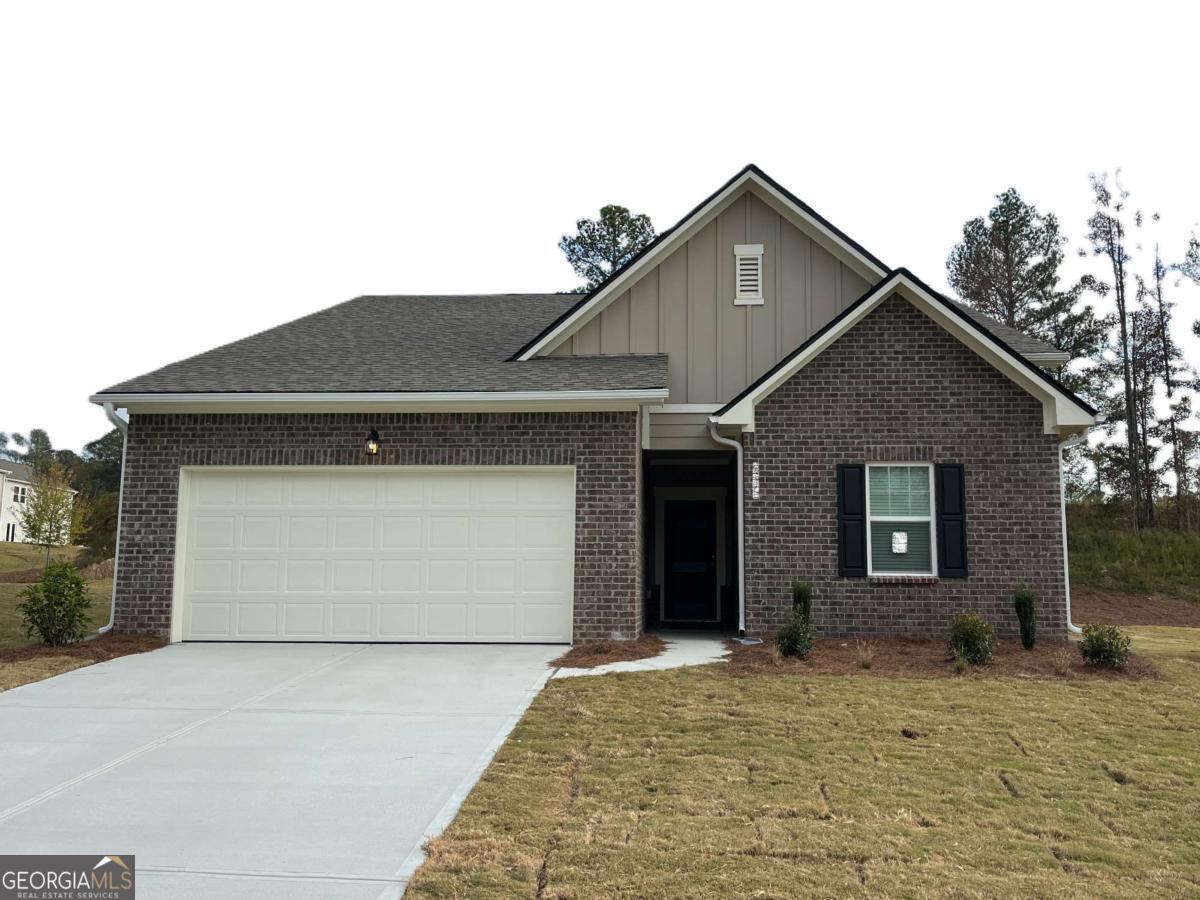 Take advantage of limited-time incentives on the Firefly at Silverton, saving thousands upfront and hundreds every month. Call for details! This 4-bedroom, 2-bath ranch highlights a huge kitchen island, open-concept living area, and private owner's suite with walk-in closet. Stainless steel appliances and a washer/dryer are included. The three-sided brick home sits on a large homesite, with community access to a pool and playground.