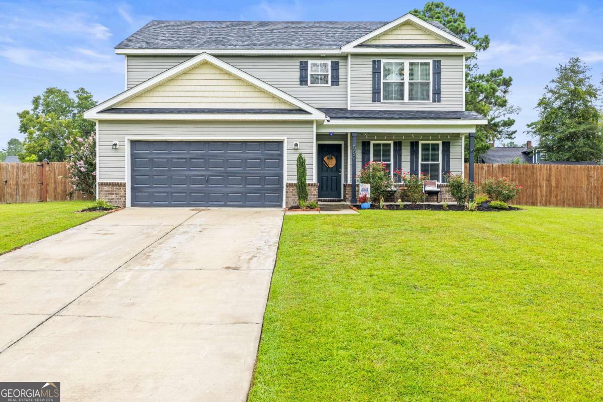 Welcome to 502 DeForest Ln- a 4-bedroom, 2.5-bath home that perfectly combines comfort, character, and functionality. Tucked away in a quiet, established neighborhood with no HOA, this property offers space inside and out for the whole family. Step inside to a warm and inviting layout with tasteful pops of color throughout, giving each room its own personality. The home features a dedicated office, ideal for working from home, studying, or creative projects. With 4 spacious bedrooms and 2.5 baths, there's room for everyone to spread out and feel at home. Outside, enjoy your own private oasis with a fully fenced backyard, a screened-in porch, and a refreshing above-ground pool - perfect for summer days and weekend entertaining. The showstopper? A massive 20x40 workshop, offering endless possibilities for hobbies, storage, or even a small business setup. This unique property has everything you need - space, charm, and outdoor features that are hard to find.