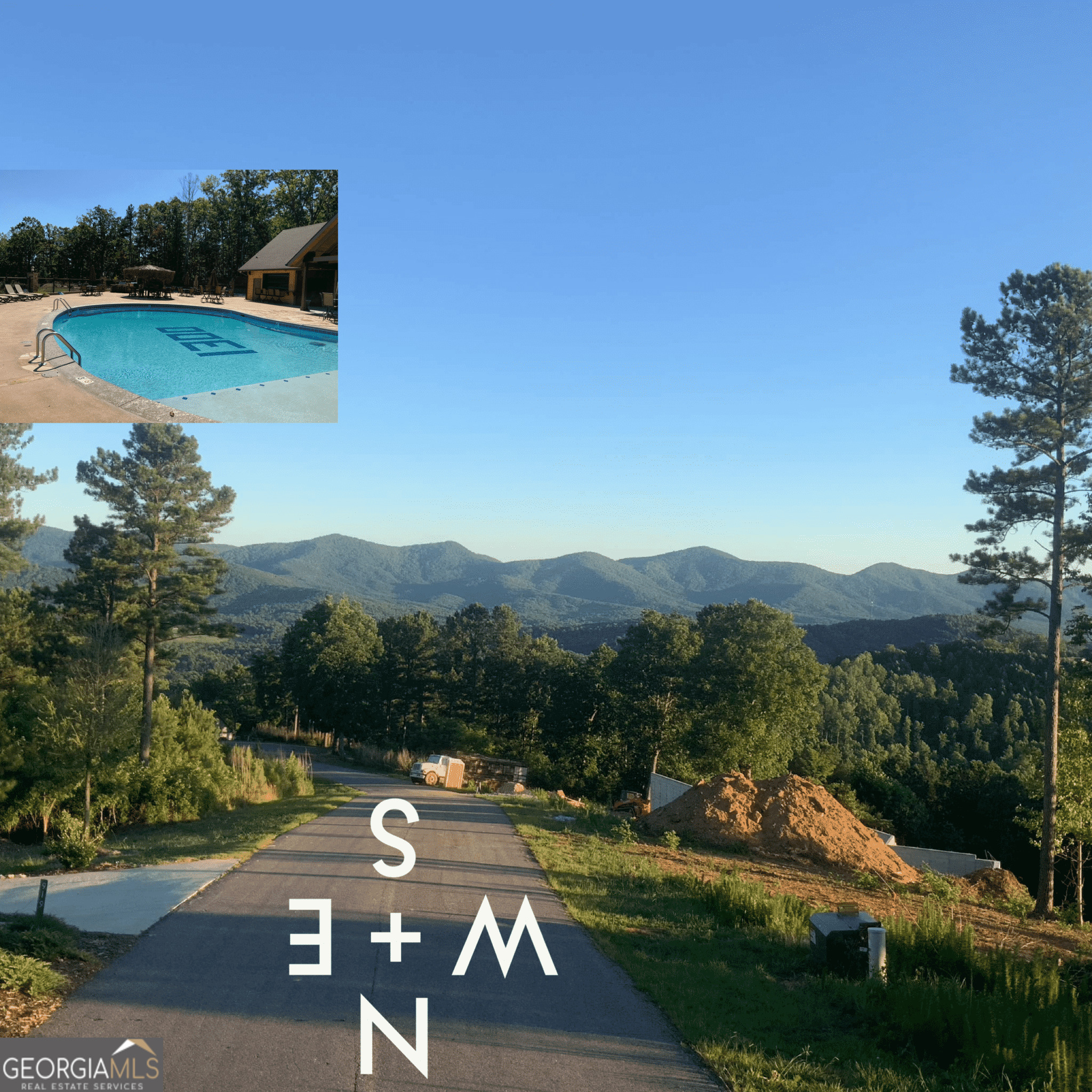Looking to build the perfect house. Well, we have the perfect lot. Perfect because it's in the perfect subdivision (Thirteen Hundred - 1300). It's at the end of a road (facing east & west) next to a cul-de-sac. It has one of the best views in all of North Georgia. The yearly fees are low (650 yr). It has some of the best amenities in all of North Georgia. It has a perfect slope for a day light basement lot, depending on how you build, you will be able to enjoy sunrises and sunsets. All of this perched on the mountain top with (3.76 acres) and an address (911 address)) called Mile high ln. Just to mention a few of the amenities, marina, covered boat docks with access to Lake Nottley, equestrian facilities, Pool and kiddie pool / pavilion with year-round long range Mountain Views, Walking trails and out door workout station, Separate place to park your boat trailers and RV's, plus this lot is double gated. Easy to see & show.