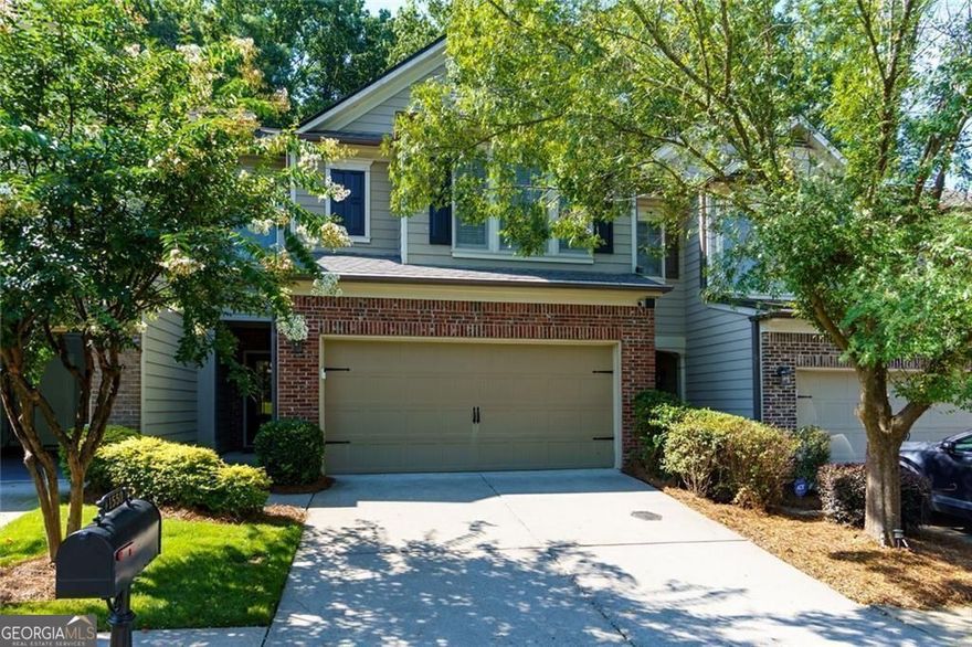 $4,000 in CLOSING COST ASSISTANCE WITH FULL PRICE OFFER under contract by 11/21! Welcome home to effortless Alpharetta living in this move-in ready townhome perfectly positioned near Avalon, Halcyon, downtown Alpharetta, and GA-400.  Step inside to discover fresh updates throughout including a*BRAND NEW* roof and water heater, completely renovated bathrooms, new carpet, and all new kitchen appliances. The bright open floor plan flows seamlessly to a private paved patio - perfect for morning coffee or evening entertaining. The spa-like primary suite offers a peaceful retreat with custom closets and luxurious bath. A clever hideaway tucked under the stairs creates the perfect spot for a home office, reading nook, or pet space. Low HOA costs and low maintenance community living means more time enjoying the pool, tennis courts, and clubhouse while sidewalks invite evening strolls through the neighborhood. Easy access to schools, shopping, dining, and major highways complete this ideal North Atlanta location. Motivated sellers are ready to close - this updated townhome offers incredible value in one of Alpharetta's most convenient locations. Your new lifestyle awaits!