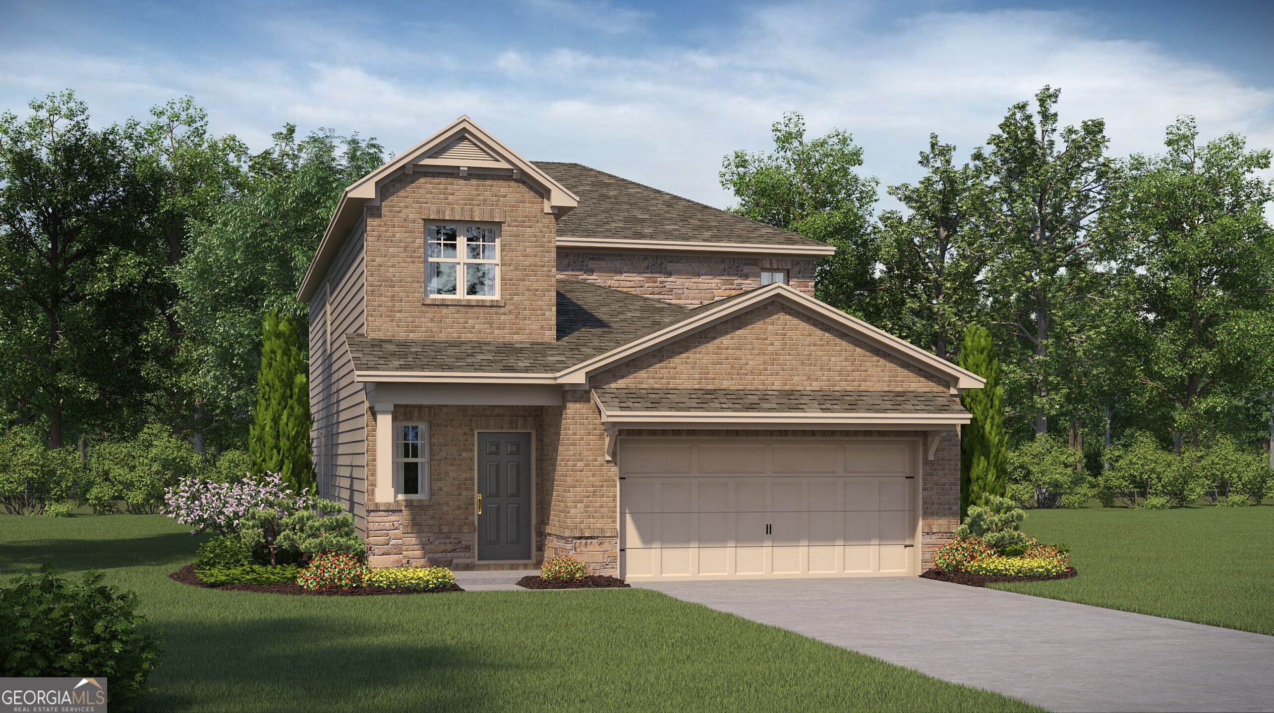 Now Selling Phase 3 at Heritage Point! Welcome to the magnificent Heritage Point. Nestle in the heart of Hampton surrounded by golf course and lakes, close to Shopping, Restaurants and I-75. One of our feature plans the Columbia is 5 beds/ 2.5 baths, open kitchen floor plan to family room, 36' cabinets with crown molding, granite counter tops, stainless steel appliances package, gas range, loft for entertaining friends and family, LVP Flooring throughout main level. **Prices are subject to change.** Secondary Photos are stock photos**. This home is eligible special buydown interest rates, with Lennar Mortgage**Ready in January 2025**