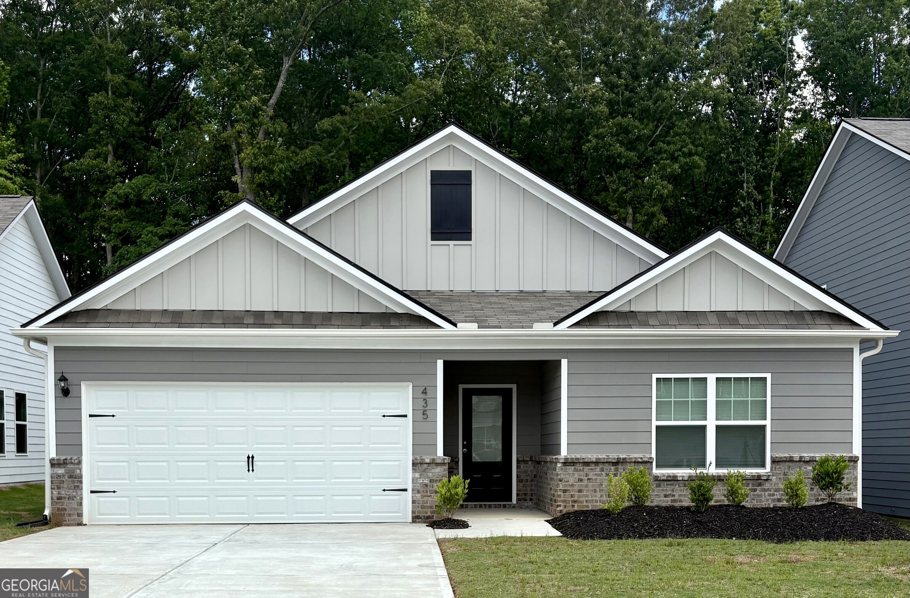 The Burton at Conners Landing at Mirror Lake is an exceptional 3-bedroom, 2-bathroom home that combines style, comfort, and practicality. This thoughtfully designed floor plan includes a spacious 2-car garage, providing both convenience and ample storage. The master suite serves as the perfect retreat, offering a private and serene space to unwind after a long day. Its generous layout ensures plenty of room for relaxation, creating an ideal escape within the home. The two additional bedrooms are equally well-appointed, providing ample space for your growing family, guests, or a home office. The heart of the home lies in its open-concept layout, which seamlessly connects the spacious family room with the kitchen and dining areas. The chef-ready kitchen is a standout feature, complete with an island that overlooks the living and dining spaces, allowing for easy interaction and entertaining. Whether preparing a meal, hosting a gathering, or enjoying a quiet evening, the Burton offers the perfect balance of functionality and comfort.