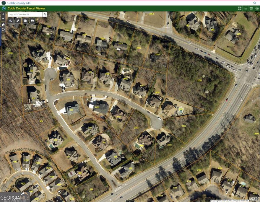 Rare offering of lot for sale in Garden Parke.  This is a mature neighborhood with very few lots remaining.  Don't miss this opportunity to build your dream home today. Images of GIS maps, approximate elevations, and legal description in the listing.  This is a cul-de-sac lot that is roughly 0.67 acres or 29,185 square feet according to county records.  The lot has not been cleared and is currently brush and wooded.  Mature homes exist on either side.  The lot slopes down from front to back, and it will accommodate a basement if desired.  There is an HOA, and designs will need to be approved by the architectural committee in addition to any government authorities, but multiple styles already exist in the neighborhood. Utilities are available at the street.  It is easy to drive up to the lot in the cul-de-sac, but the brush is pretty thick, so not so easy to walk through the lot.