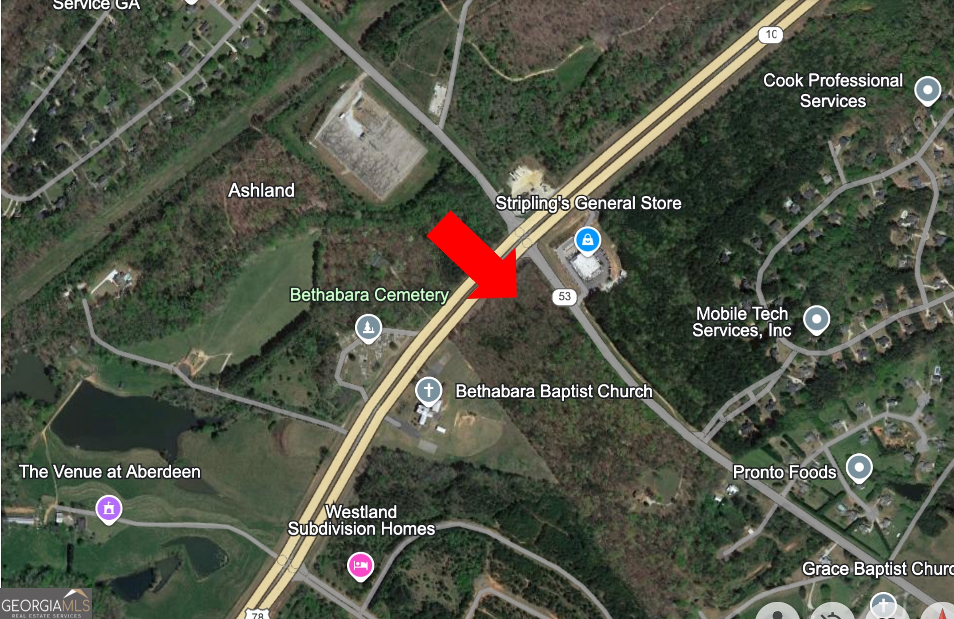 4611 MONROE Hwy - Hwy 78 PARCEL C - 3 ACRES