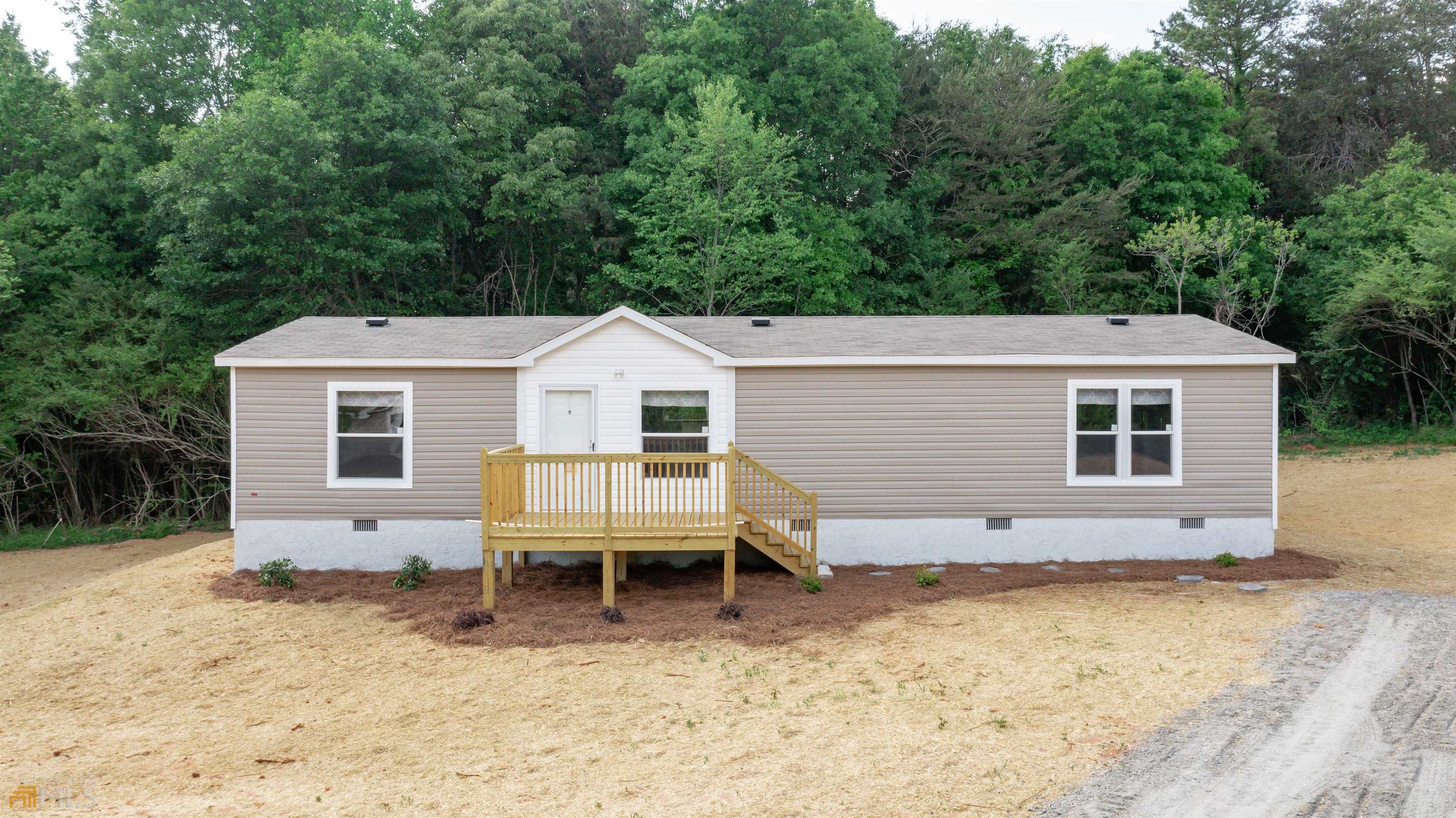 Brand new manufactured home. Open floor plan with farmhouse features including barn doors. Split bedroom floor plan with large bedrooms &closets. Large primary bedroom with ensuite.. *Stock photos*