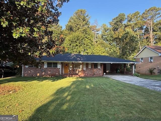 This 3 bedroom / 2 bath home is conveniently located to all your required necessities, including the interstate. This home has hardwood floors throughout. There is an amazing wood burning stove off the dining room, kitchen with all appliances and a nice primary suite with walk in closet and private bath. Secondary bedrooms are nice size. The deck off of the dining room overlooks the large backyard. This home will not last long.