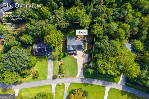 A home in Toccoa